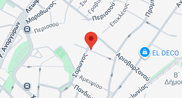 Location of business on map