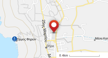 Location of business on map