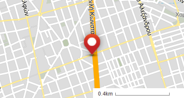 Location of business on map