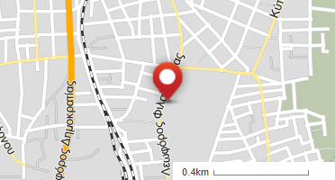 Location of business on map
