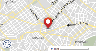 Location of business on map