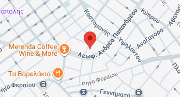 Location of business on map