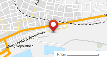Location of business on map