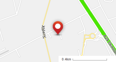 Location of business on map