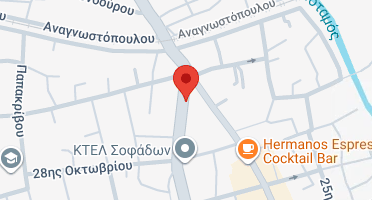 Location of business on map