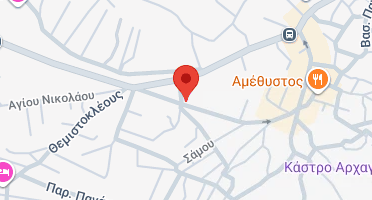 Location of business on map