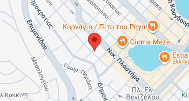 Location of business on map