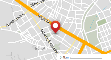 Location of business on map