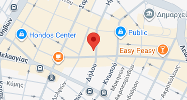 Location of business on map