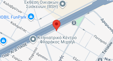 Location of business on map