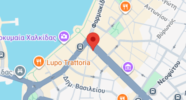 Location of business on map