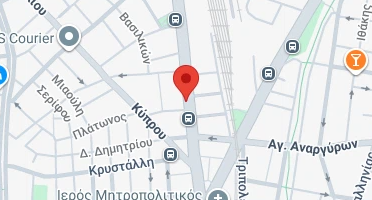 Location of business on map