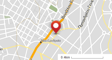 Location of business on map