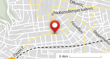 Location of business on map