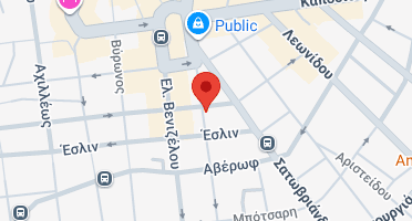 Location of business on map