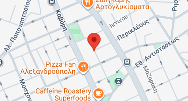 Location of business on map