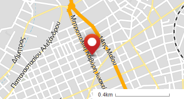 Location of business on map