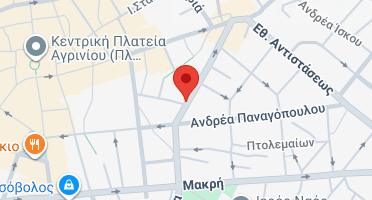 Location of business on map