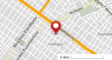 Location of business on map