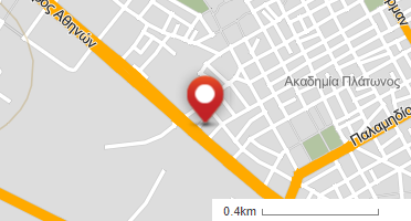 Location of business on map