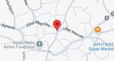 Location of business on map