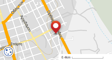 Location of business on map