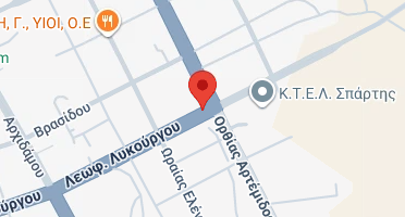 Location of business on map