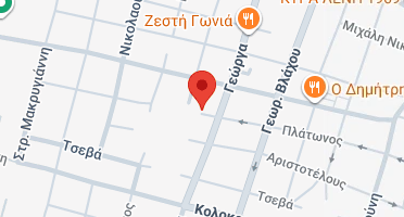 Location of business on map