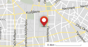 Location of business on map
