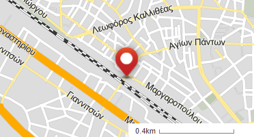 Location of business on map