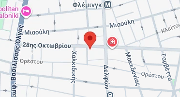 Location of business on map