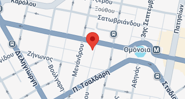 Location of business on map