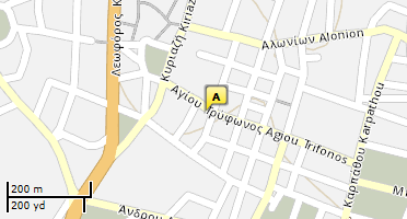 Χάρτης και σημείο της επιχείρησης