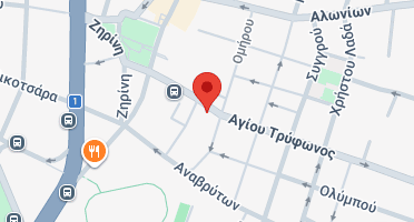 Location of business on map