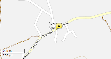 Location of business on map