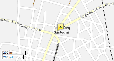 Location of business on map