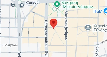 Location of business on map