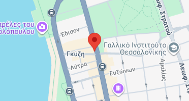 Location of business on map