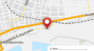 Location of business on map