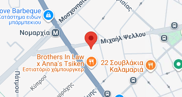 Location of business on map
