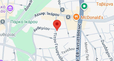 Location of business on map