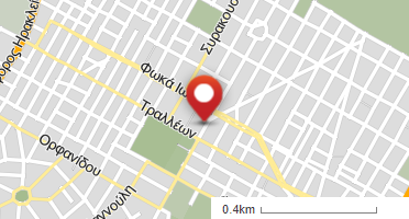 Location of business on map