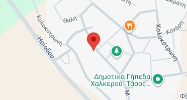 Location of business on map