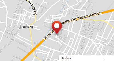 Location of business on map