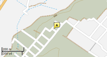 Location of business on map
