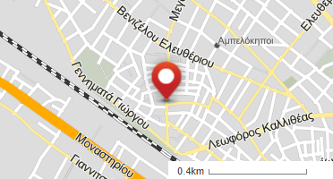 Location of business on map
