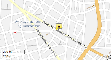 Χάρτης και σημείο της επιχείρησης