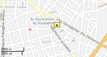Χάρτης και σημείο της επιχείρησης
