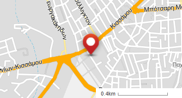 Location of business on map
