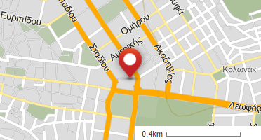 Location of business on map